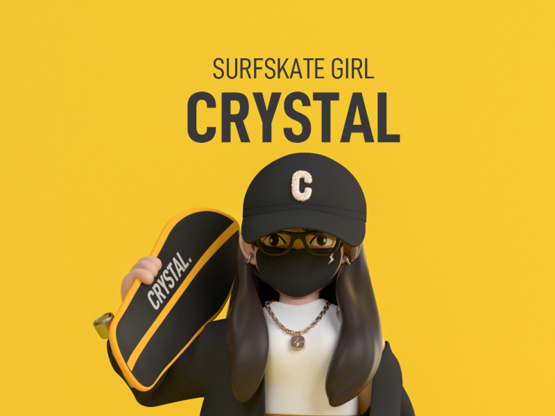 滑板GIRL-3D人物设计流程